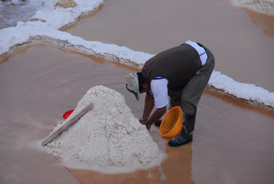 Wie gesagt: Eche Handarbeit - und als Luxus Gummistiefel