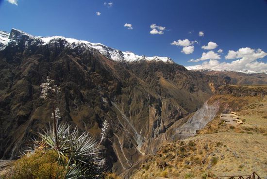 Die Aussicht vom Mirador Cruz del Condor
