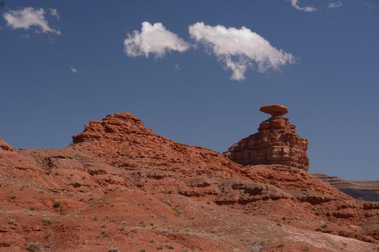 Der Mexikanerhut, der einem kleinen Ort am San Juan River seinen Namen gab
