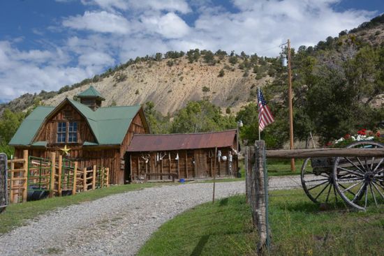 Ein bisschen amerikanisch-laendliche Bilderbuchidylle