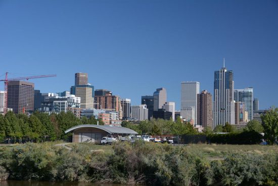 Angekommen in Downtown Denver
