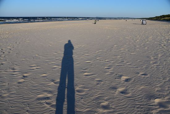 Es gibt hier überall endlose Sandstrände - ist das langweilig!