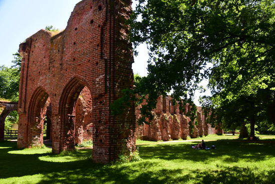 Für mich eine echte Überraschung und ein Highlight: die Klosterruinen von Eldna bei Greifswald
