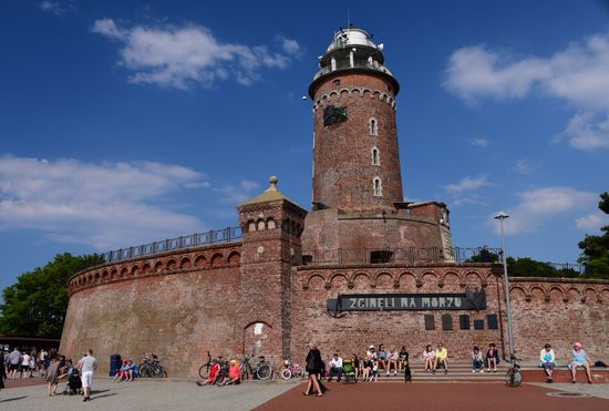 Manchmal sehen Leuchttürme auch wie eine Festung aus