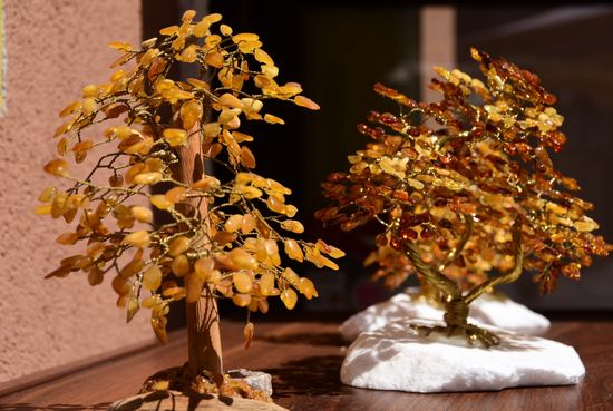 Und wer nicht weiß, was er den Liebsten mitbringen soll, der kauft einfach Bernstein. Der wächst hier auf Bäumen