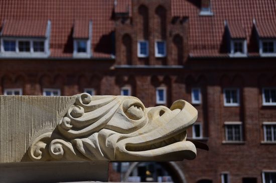 Ein Markenzeichen der Stadt sind die Wasserspeier