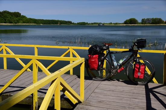 Auch das ist Kurische Nehrung: Ein kleiner See im Moor