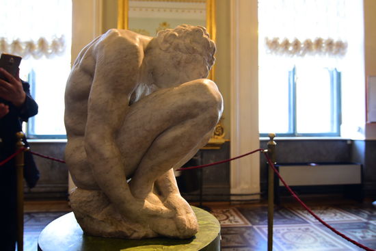 Auch Michelangelo lässt hier ausstellen