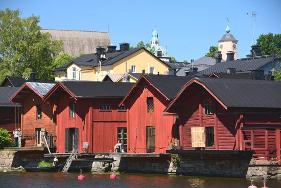 Eine besondere Anziehungskraft habe die alten, roten Häuser am Fluss