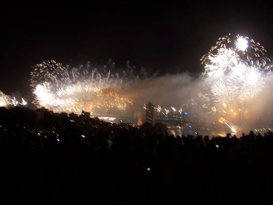 Das war das grosse Finale. Danach war dann Schluss.
