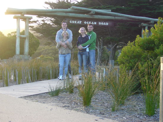 Der Anfang der Great Ocean Road