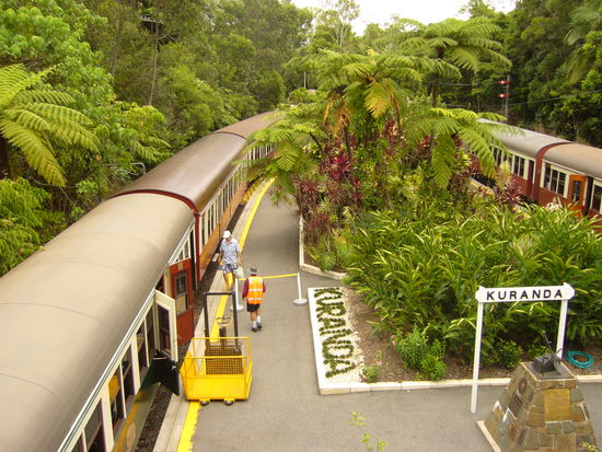 Der Bahnhof in Kuranda