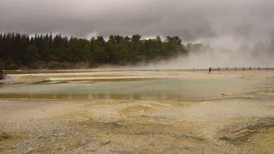 Champagnerpool - da will keiner drin baden, im Gegensatz zu dem in Australien!