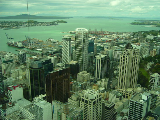 Skyline von Auckland