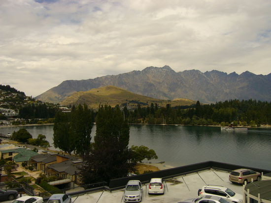 Das war der Blick aus unserem Hotelzimmer