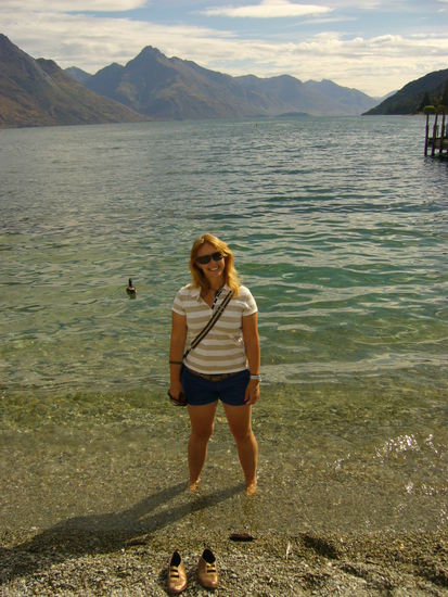 Endlich mal ins Wasser stehen!