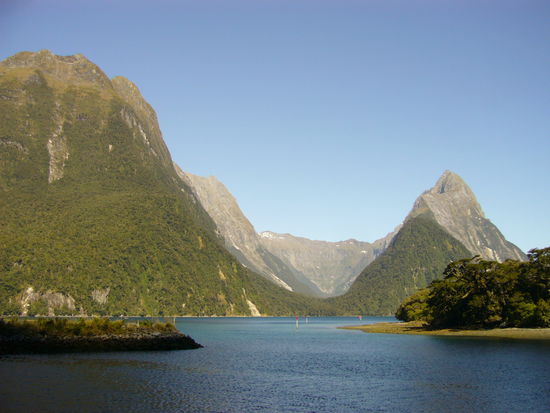 Von hier aus ging's los in den Fjord