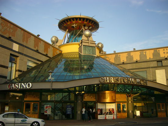 Was natürlich vom Beben verschont worden ist ist das Casino