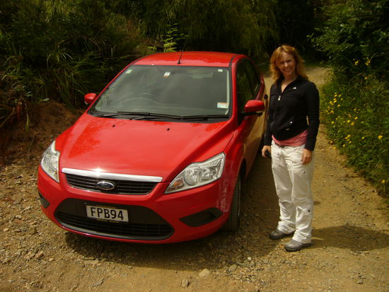 Unser roter Flitzer