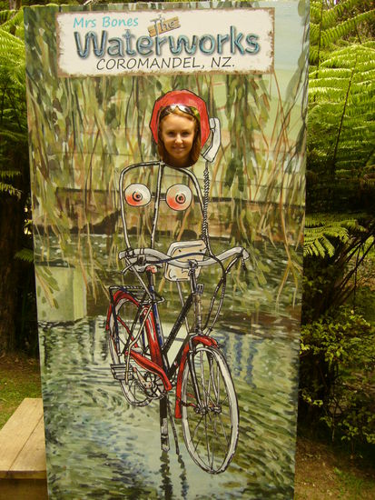 Kurzer Abstecher in nem Wasserpark namens Waiau Waterworks. War wohl eher was fuer Kinder...