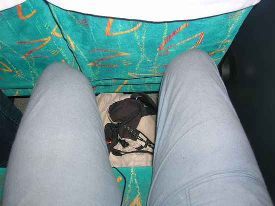 .......lag vielleicht an der Beinfreiheit........wer weiss 