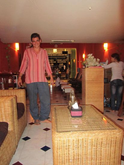 Abends dann Massage - heureka -