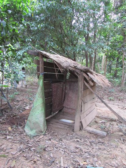 Toilette ohne Kinder