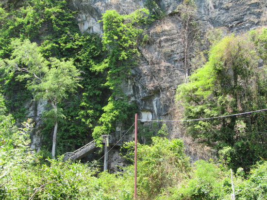 Blick zurueck - diesmal mit Sonnenlicht