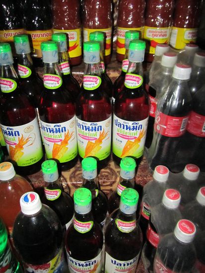 Die Fischsauce mal ausnahmsweise nicht - denn die kommt hier sonst in jedes Essen und ist gar koestlichst!