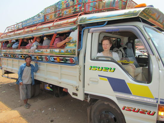 Madame im VIP-Trakt hat ja leicht lachen