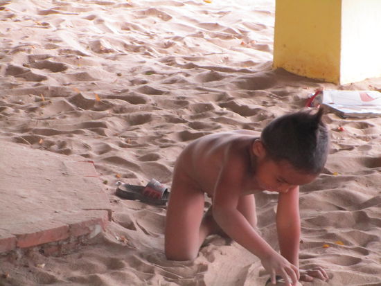 bei diesen Temperaturen ist Bekleidung eigentlich ueberfluessig