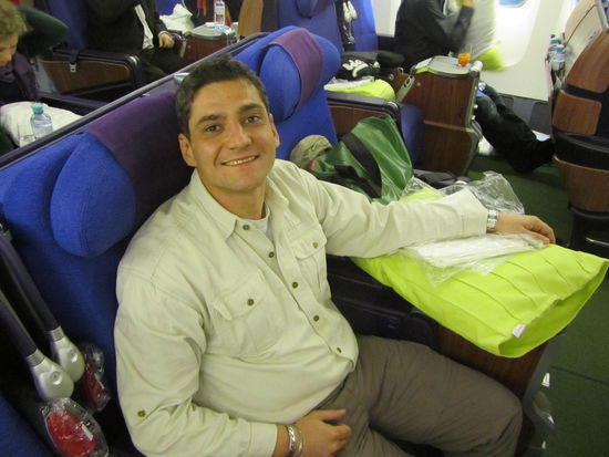 Moessioeh findet die Bisniss-Class schon guuuhuut...