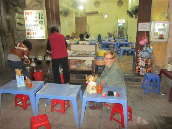 Die erste Garkueche der Reise! Aber sicher nicht die letzte...