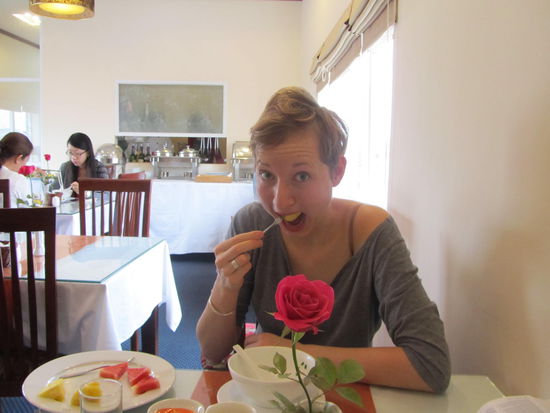 Eine Rose! ganz ohne Guertel!