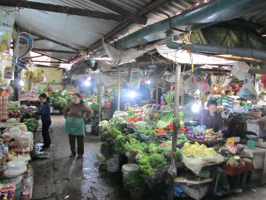 Et voila, der Markt!