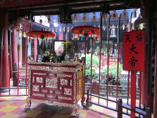 Tempel von innen.......