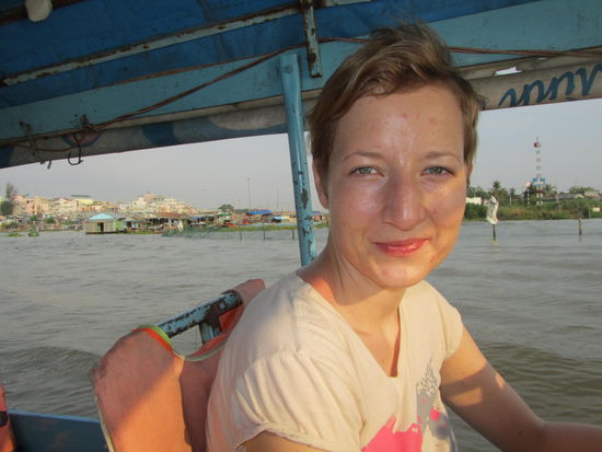 und wieder morgens Aufbruch ins schwimmende Dorf!