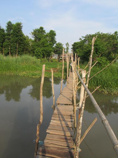 Auf geht's zur Siedlung der CHAM-MINDERHEIT