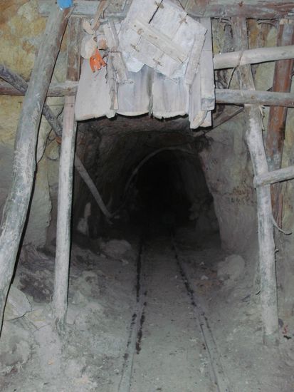 In einem der Schaechte