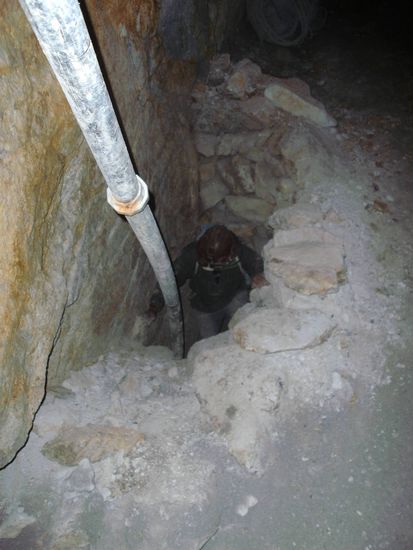 Der Eingang zur letzten Ebene, in die ich nicht mehr vordrang