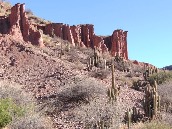 Auf dem Weg in den Canyon
