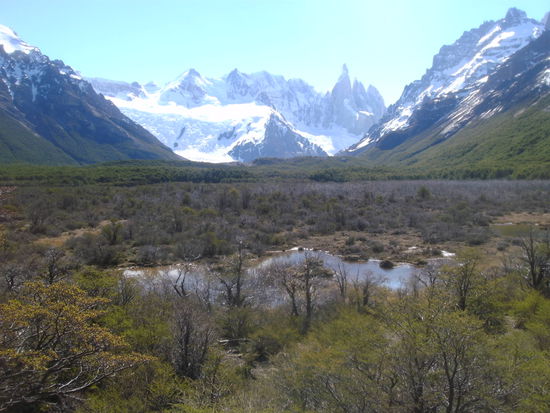 Auf dem Weg zum Cerro Torre
