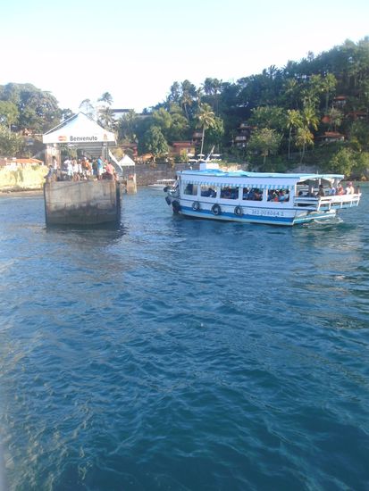 Der Ankunftshafen...