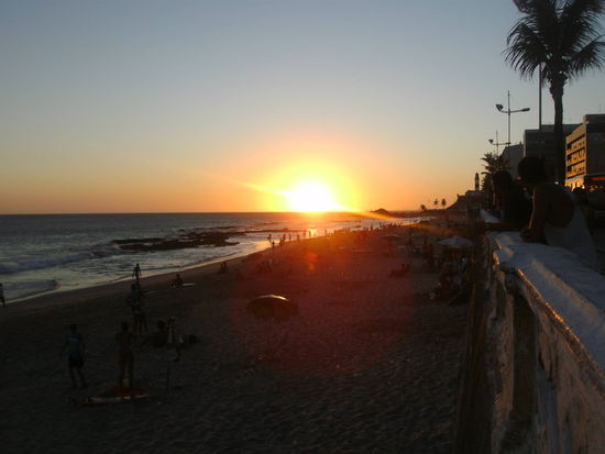 An der Promenade von Salvador und gleich dahinter ereignete sich der Unfall