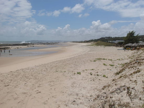 ...um danach diesem Strand zu folgen bis nach Barra.