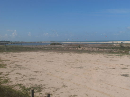 Die Lagune von der Ferne...