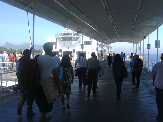 Auf dem weg zur Faehre