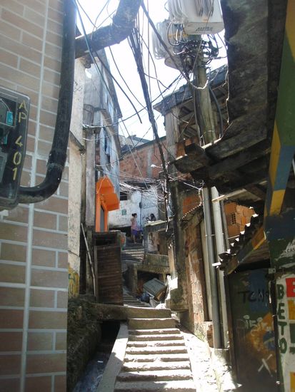 In einer der Gassen