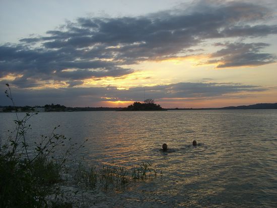 Silvano und Mauro im Lago