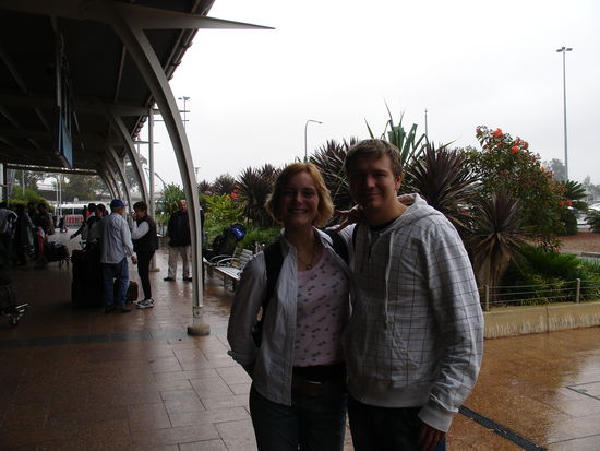 Ankunft in Sydney am Flughafen